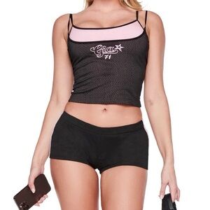 NWOT I.AM.GIA Chelsea Pink Top